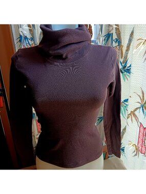 True Vintage Small Turtleneck Top Single Stitch 1970's Ardee Womens